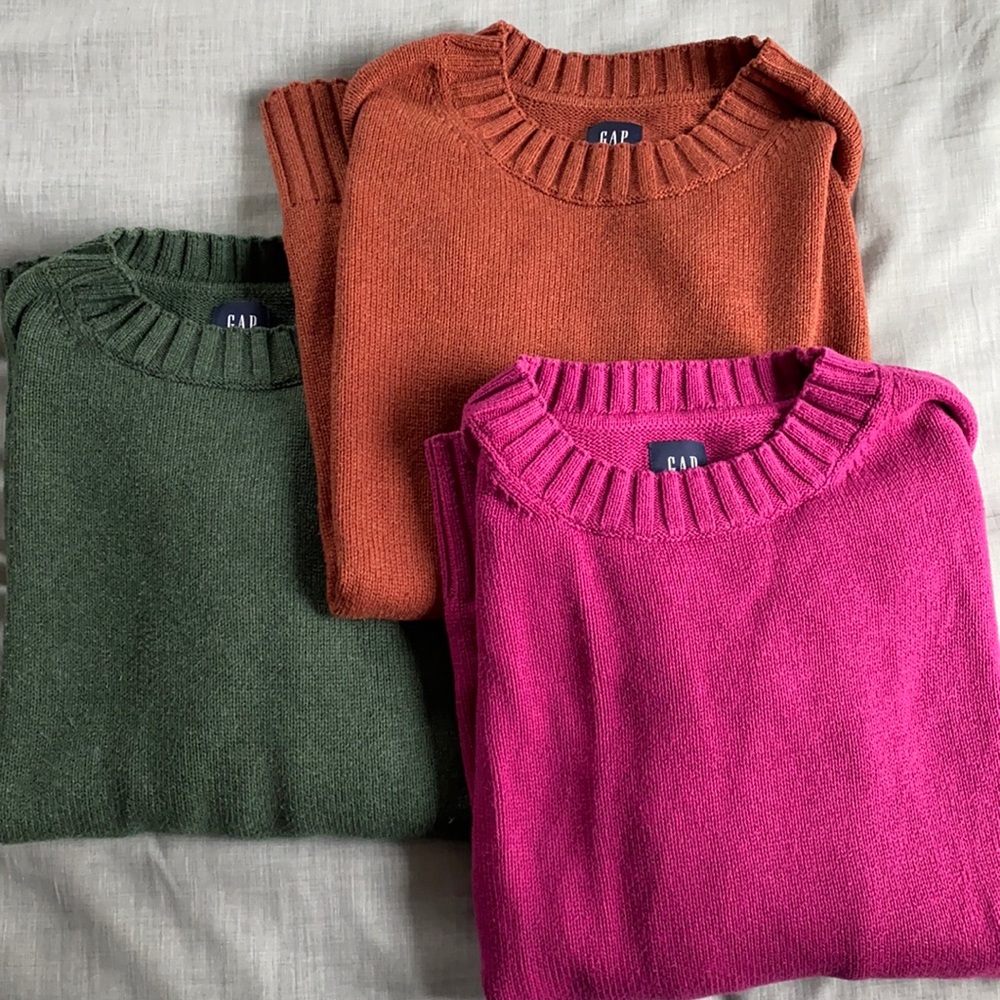 3 GAP Maternity sweaters - all in EUC